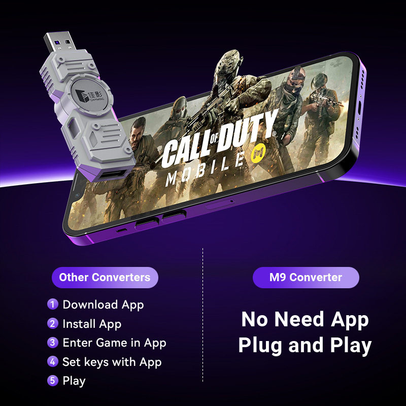 Gamwing M9 Mobile Game Converter Android Ios Call of Duty