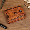 Cross-Border Men's Dollar Wallet Large Capacity Multi-Card Slot Buckle Banknote Holder Multi-Functional Dollar Wallet Manufacturer Ready Stock