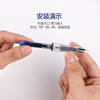 Hero 359 pen ink sac pure blue black ink blue students practice easy to use can replace 3.4mm caliber ink sac