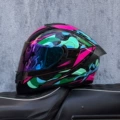 Green foam with color mirror
