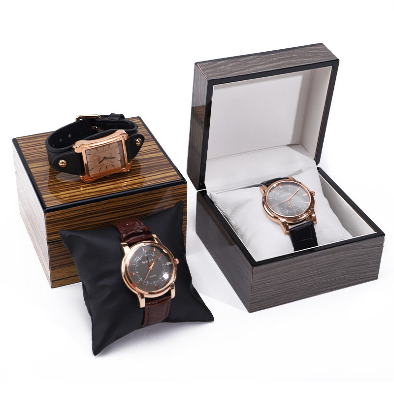 High-End Solid Wood Watch Packaging Box, Wooden Single Watch Box, Painted Wooden Watch Box, Bracelet Jewelry Storage Box