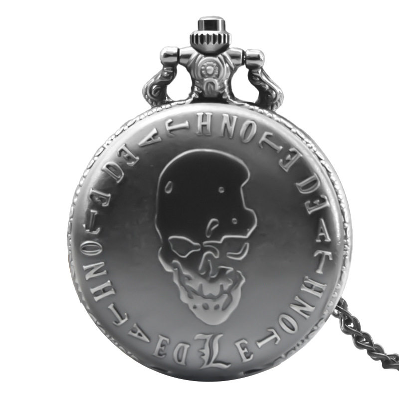 镂空时尚复古石英表个性潮流大号项链怀表厂家批发怀旧手表