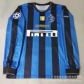 09-10 inter milan home long sleeves plus champions league