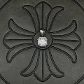 Cx129 platinum white diamond sugar cube (approximately 17.1*8.5mm)
