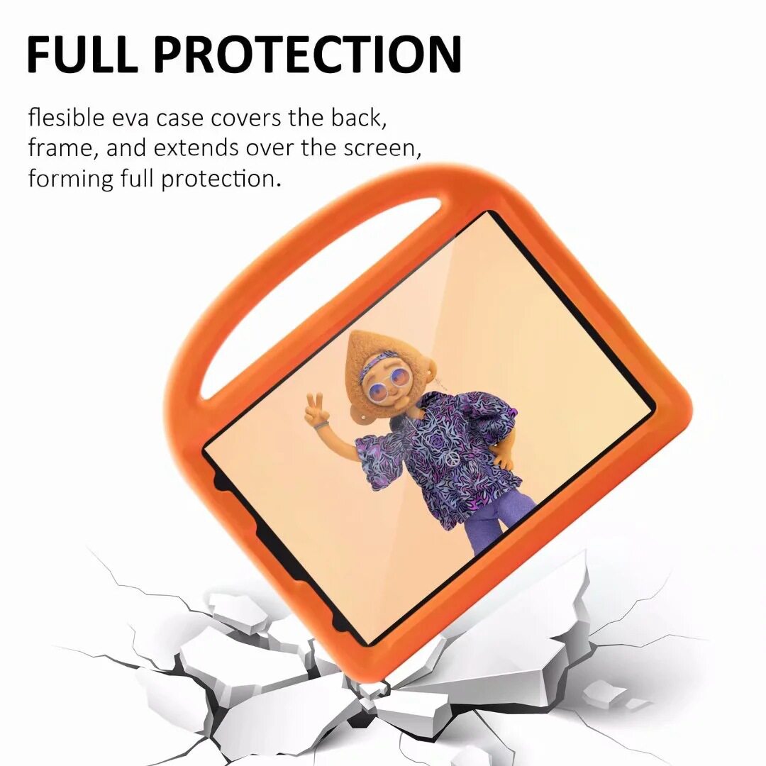 Suitable for ipad10.2 protective cover 9.7 all-inclusive anti-drop pro11 portable air with bracket EVA children's flat case