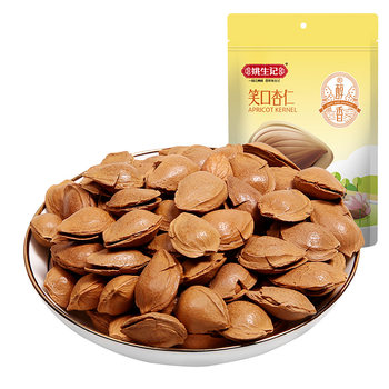 Yao Shengji open almond 108g smiling mouth almond small ginkgo white apricot kernel nut snack specialty wholesale
