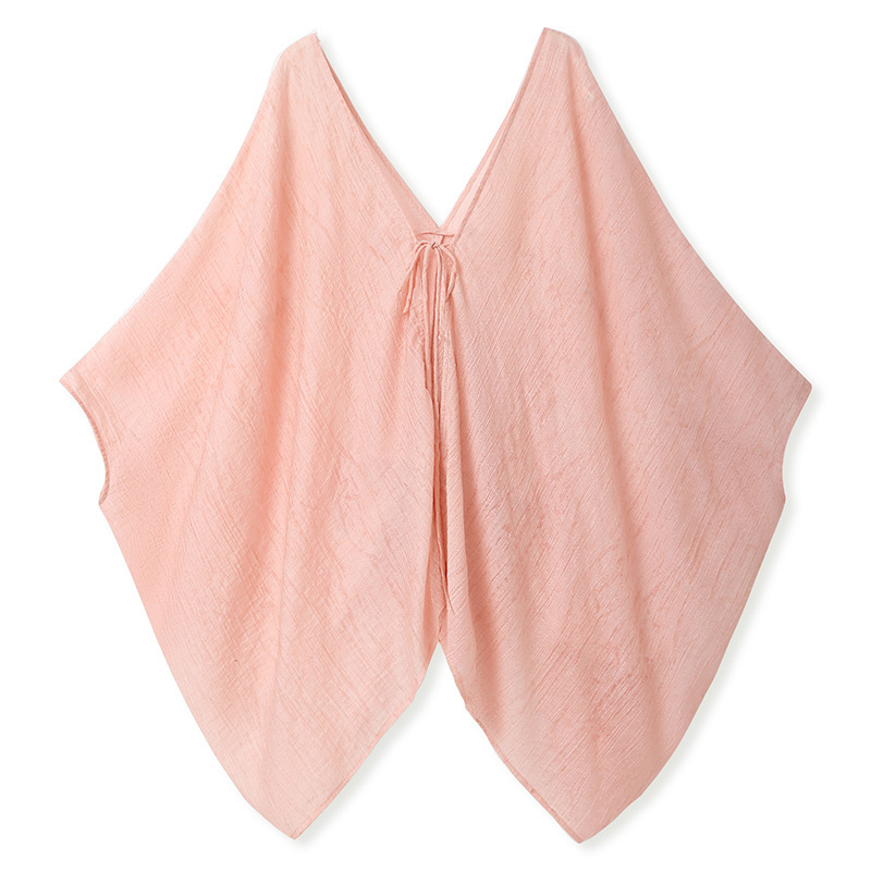 Set áo khoác cardigan dáng rộng phối váy hai dây ren gợi cảm — áo khoác màu hồng, Áo khoác mơ, váy treo