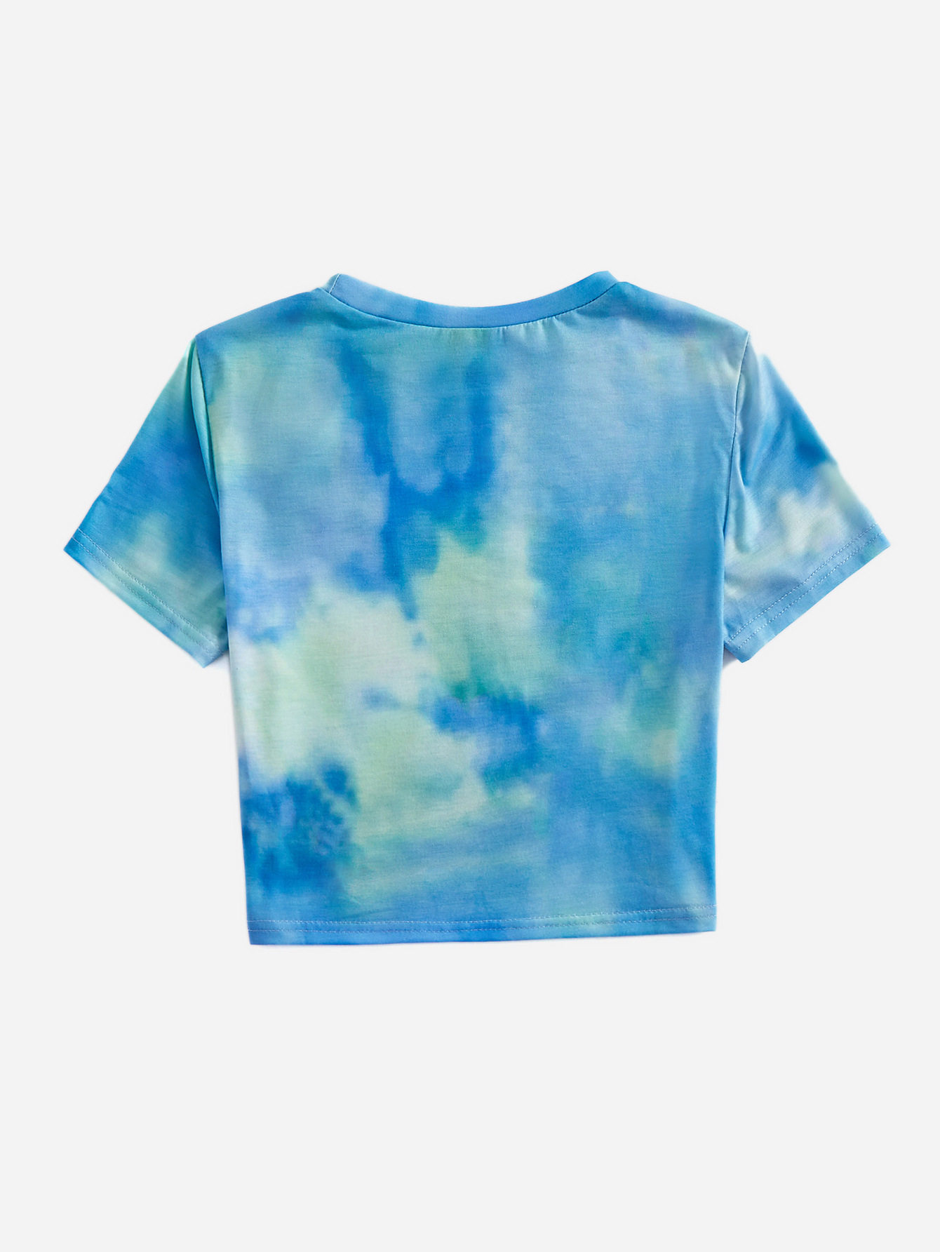 Tie Dye Short Sleeve T Shirt Casual Trendy Sexy Womens Fashion for Everyday Wear Wholesale Available