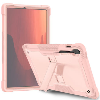 Suitable for Samsung Tab S10Fe Plus Tablet Case S9Plus S9 Silicone Pc Stand Anti-Fall Protective Case