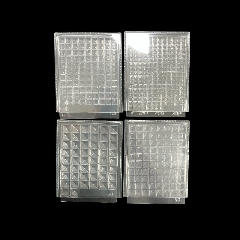 In Stock Storage Box Jewelry Packaging Box Nail Art Rhinestone Storage Box Gem Push-Pull Box Swarovski Transparent Jewelry Box