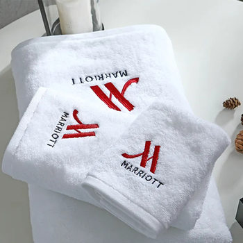 Hotel Bath Towel Cotton Thickened Hotel Homestay Hotel Bath Towel Wholesale Marriott Hotel Towel