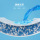 Хлопковая футболка CVC третьего поколения из хлопка water cloud, трехслойная футболка с короткими рукавами для мужчин и женщин, летняя белая футболка с круглым вырезом и короткими рукавами, нижняя рубашка mini 2