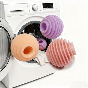 Customized Silicone Laundry Ball Washing Machine Anti-Tangle Decontamination Cleaning Ball Reusable Anti-Knot Laundry Machine