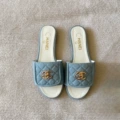 Sky blue denim