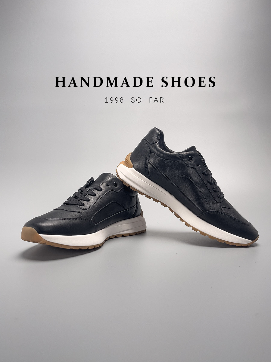 Giày nam da bò thật kiểu lười penny loafer thủ công — Màu Nâu [tỷ lệ chất lượng trên 1000], Màu Đen [tỷ lệ chất lượng trên 1000]