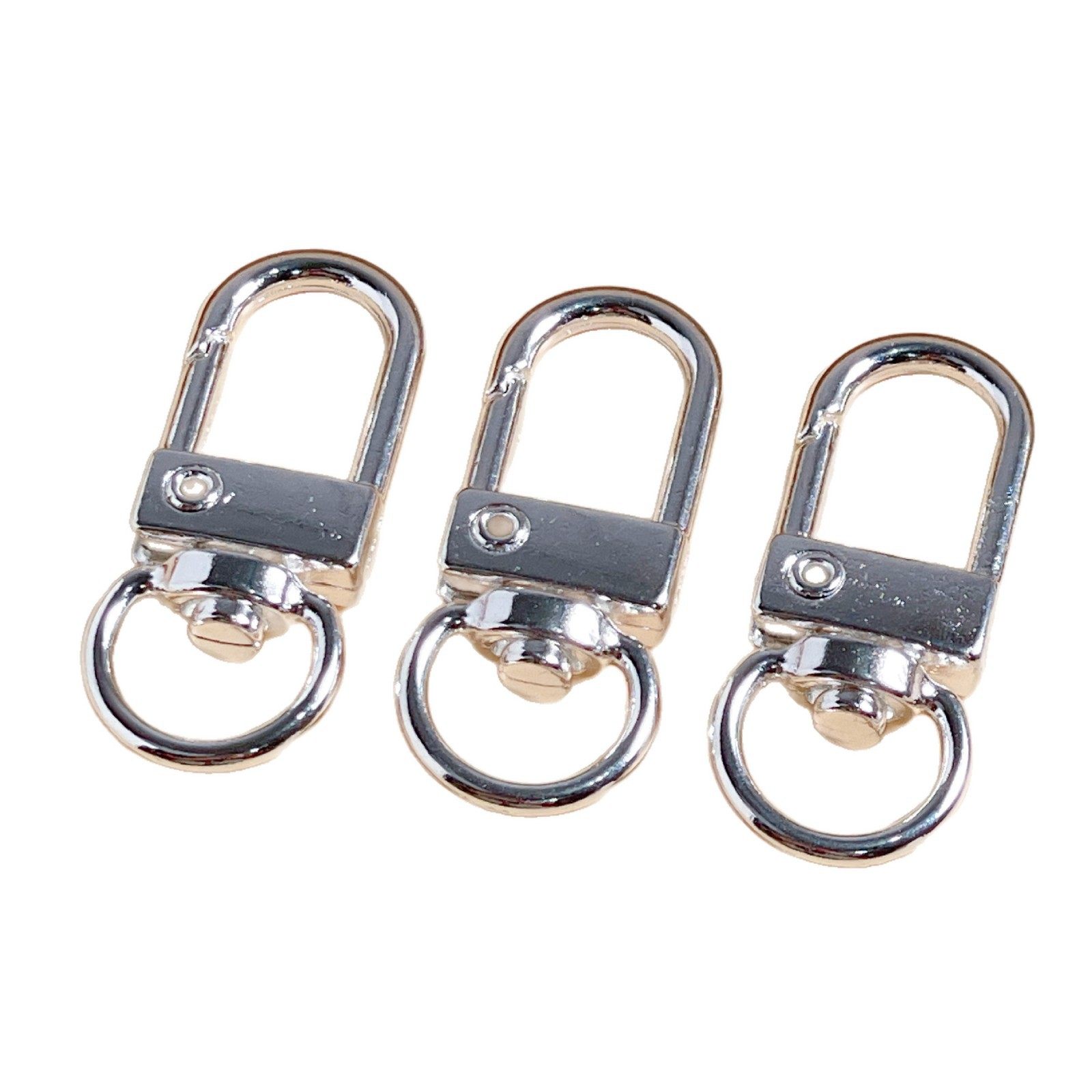 New U-Shaped Lobster Clasp Keychain Door Buckle Jewelry Accessories Zinc Alloy Electroplated Dog Buckle Luggage Jewelry Accessories Wholesale