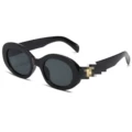 801 saijia black frame black lens - single eyeglass
