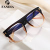 95167 Cross-Border Export New Anti-Blue Light Large-Frame Optical Frame European and American Fashionable Men's and Women's Glasses Frame for Women