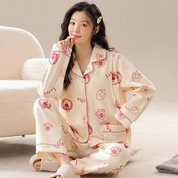 New Postpartum Clothing Maternity Suit Pregnancy and Postpartum Autumn and Winter Nursing Clothes Loose Maternity Confinement Nursing Pajamas