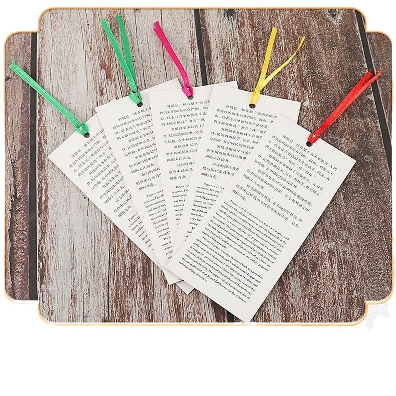 Facial makeup paper-cut bookmark twelve Zodiac shadow bookmark cartoon national treasure paper-cut bookmark opera souvenir bookmark