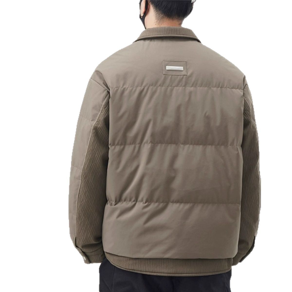 New Winter Lightweight down Jacket for Men 2025 Winter Men's Trendy Lapel Korean Style Duck down Warm down Jacket