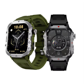 H11 Smart Watch with Bluetooth Calling, 2.01-Inch Screen, Heart Rate and Blood Sugar Monitoring, Dynamic Island, Message Notifications, and Triple Protection for Sports
