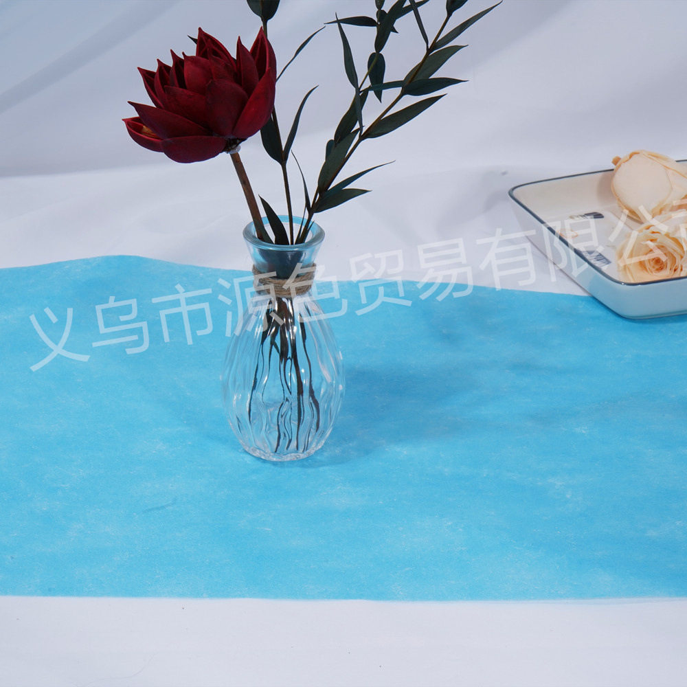 跨境专供节假日装饰桌旗圣诞节户外活动欧美餐桌涤纶无纺布桌旗