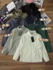 25 Spring and Autumn Sojourn Series Lightweight Windproof and Waterproof Stand Collar Commuting Jacket