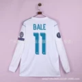 1718 real madrid home long sleeve number 11