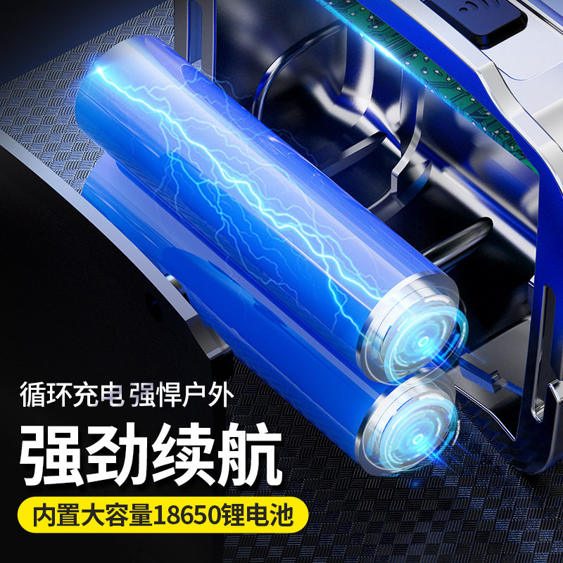 Led Headlamp with Strong Light, Head-Mounted, Long-Lasting Lithium Battery, Rechargeable, for Night Fishing, Outdoor, High Lumen, Sensor Miner's Lamp