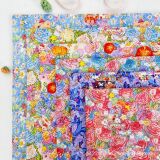 21 картина маслом из хлопчатобумажной саржи, хлопчатобумажные ткани с милым мультяшным принтом, детская одежда, услуги на дому, оптовая продажа новых тканей