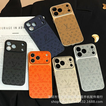 The New Model Instantly Transforms into a 17 Trendy Brand Protective Case Suitable for iPhone 17 Promax High-End Leather Apple 16 Mobile Phone Case