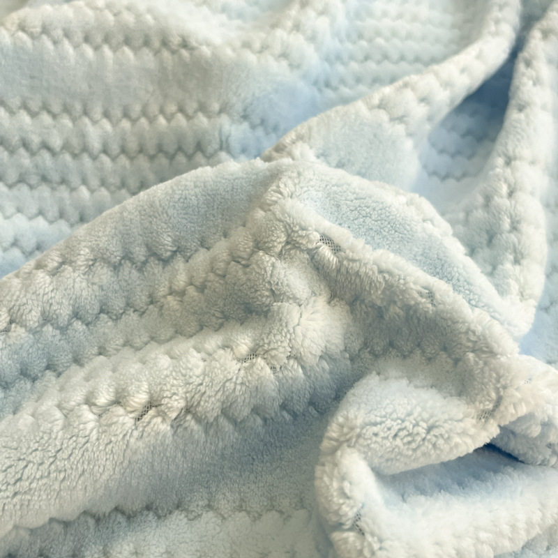 2025 New Finished Jacquard Edge Milk-Colored Four-Piece Bedding Set, Coral All-Season Style Bed Sheet Embroidery Dormitory Three-Piece Set