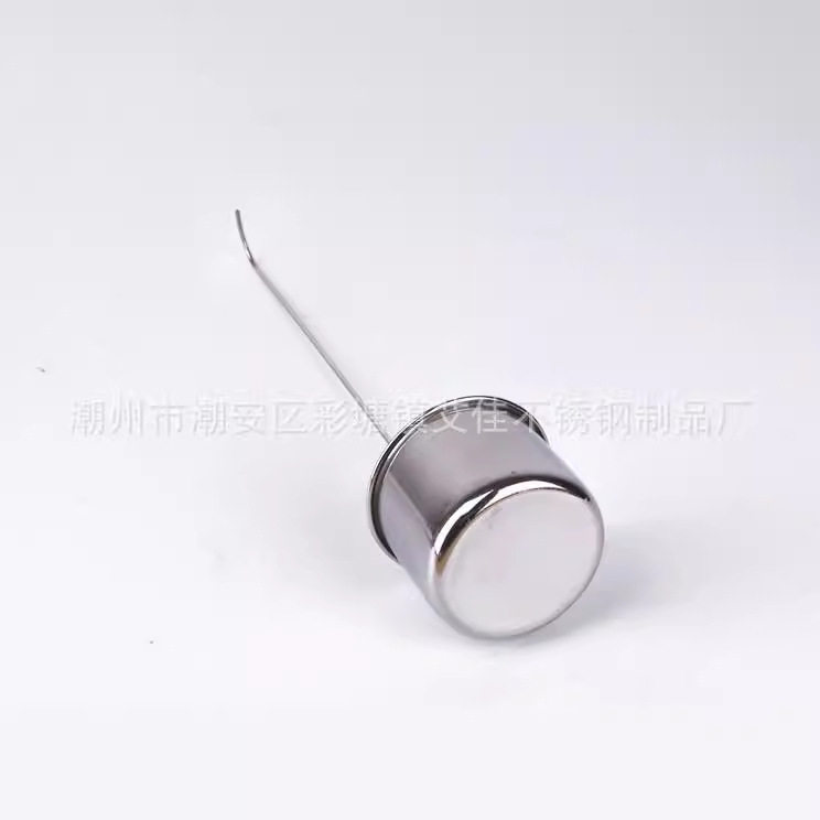 2 Yuan Store Stainless Steel Wine Pourer 0.1kg Measuring Cup Wine Dispenser Flat Handle Wine Lifter Wine Spoon Stainless Steel Wine Lifter