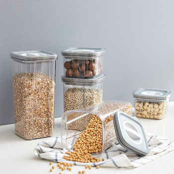 New kitchen spiral storage cans cereals vacuum sealed fresh-keeping Box storage cans storage cans wholesale