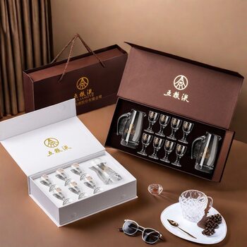 New Chinese Style Gift Box suit Wine Glass Wine suit Spirits Glass Split Wine Pot Small Wine Cup Wine Dispencer