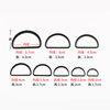 Spot metal d-shaped buckle semicircle clothing luggage backpack accessories l accessories d-ring alloy flat d-ring buttons