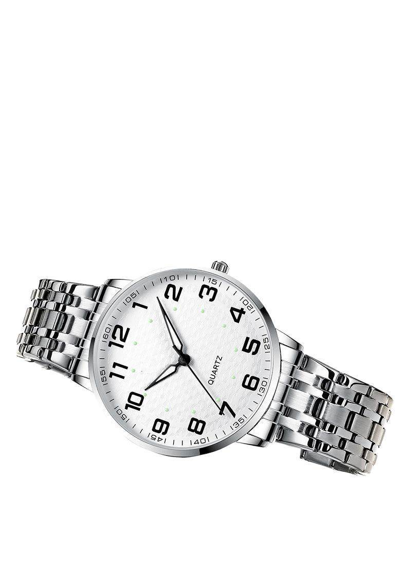 Elderly Men's and Women's Watches with Large Characters and Large Dial Waterproof Calendar Luminous Middle-Aged and Elderly Watches Can Be Used in Beijing