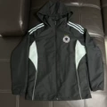4-2627 lightweight hooded windbreaker - german black