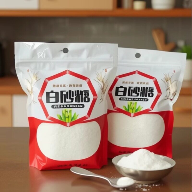 Red Sun White Sugar Brazilian Thai White Sugar Powder Imported Small Packaging Sugar Block Solid Beverage Mixed Compound Sugar Wholesale