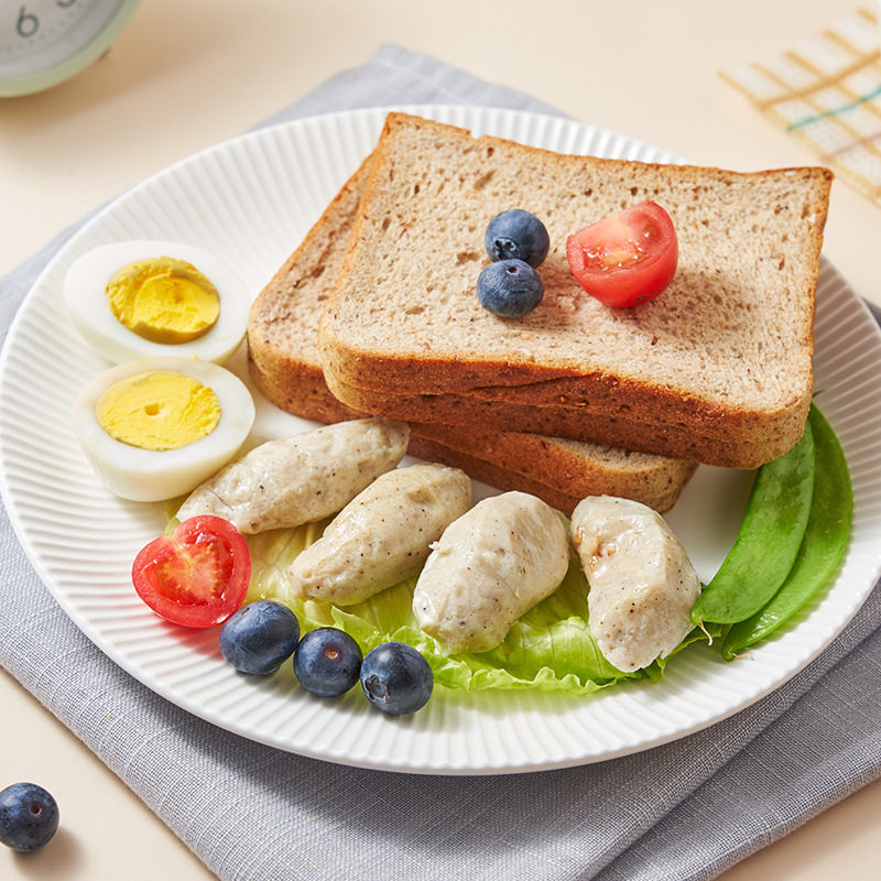 [Free Shipping for Orders over 10kg] Wholesale Low-Fat Chicken Balls, High-Protein Fitness Meal Replacement, Light Snack Chicken Meatballs, Hot Pot Ingredients