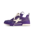 Purple four leaf clover