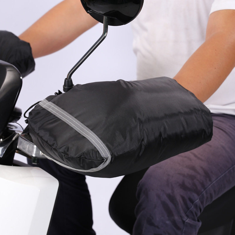 Winter electric car gloves motorcycle handle thickened waterproof battery car cotton gloves non-slip universal outdoor cycling