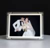 Simple glass photo frame transparent table 56 inch 7 inch 8 inch 10 inch A4 scenic crystal table photo frame manufacturers wholesale