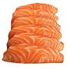 Fresh Xinjiang Salmon, Fresh Mid-Section Salmon, Chilled Sashimi, Freshly Cut Seafood Sashimi on the Same Day