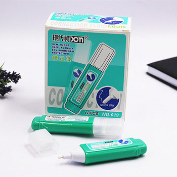 Modern beauty 019 correction pen students use steel head correction fluid office correction fluid quick-drying correction fluid correction fluid