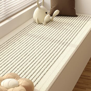 Bay Window Mat Light Luxury High-end Non-slip Balcony Mat Easy to Take care of Cashmere Non-slip Window Mat Tianjin Carpet
