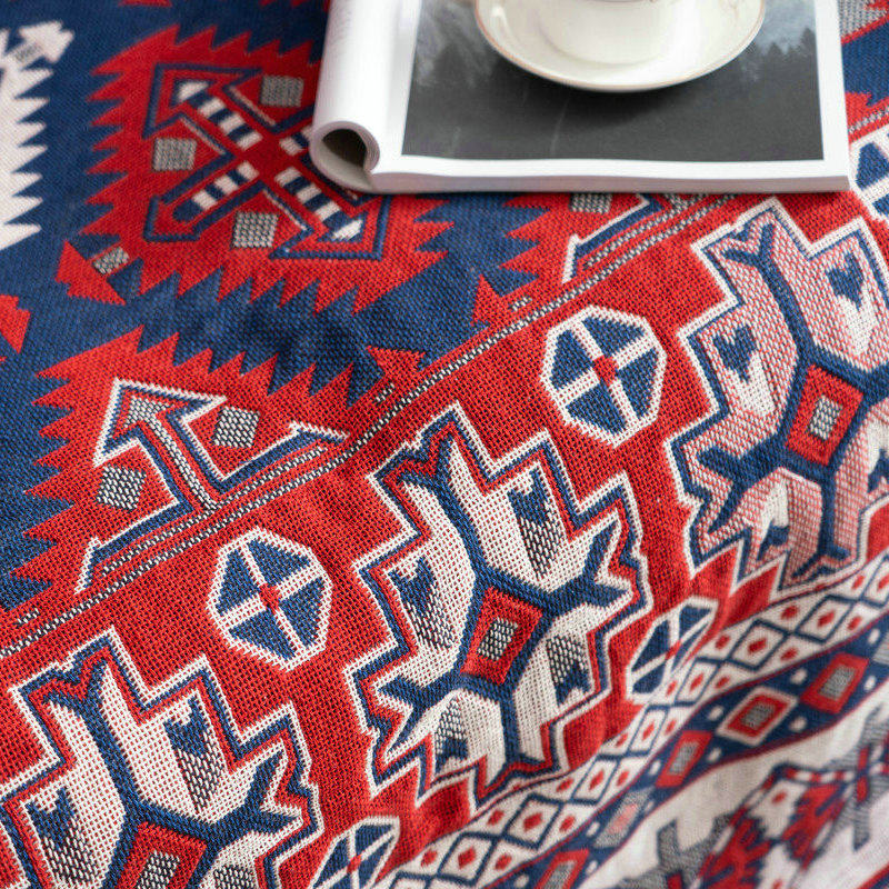 American Style Sofa Cushion Sofa Cover Sofa Towel Knitted Thread Blanket Tablecloth Multifunctional Blanket Sumino Multifunctional Blanket