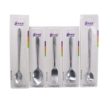 Huandijin stainless steel spoon iron spoon thick spoon independent packaging