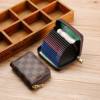 Anti-degaussing multi-card large capacity card holder men's and women's driver's license certificate bank card holder small card holder zipper wallet